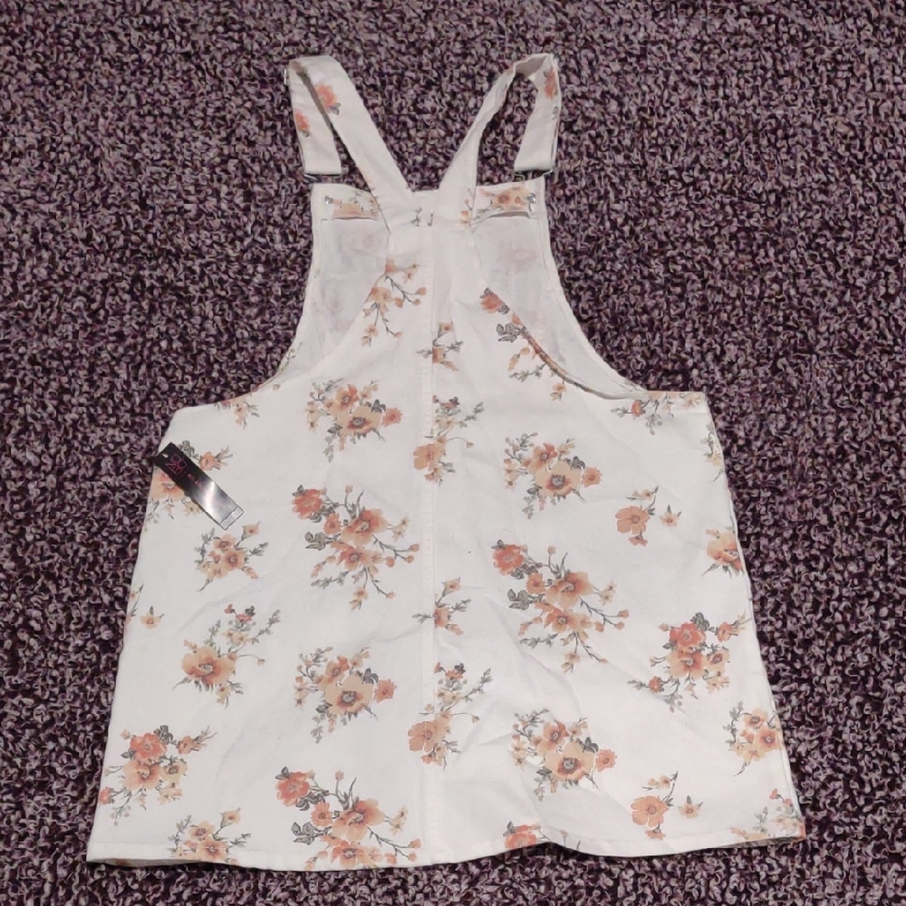 No Boundaries Girl's Juniors' Pinafore Dress - Picture 2 of 6